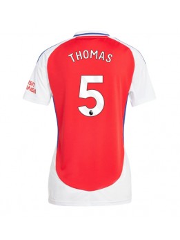 Arsenal Thomas Partey #5 Replika Hemmakläder Dam 2024-25 Kortärmad